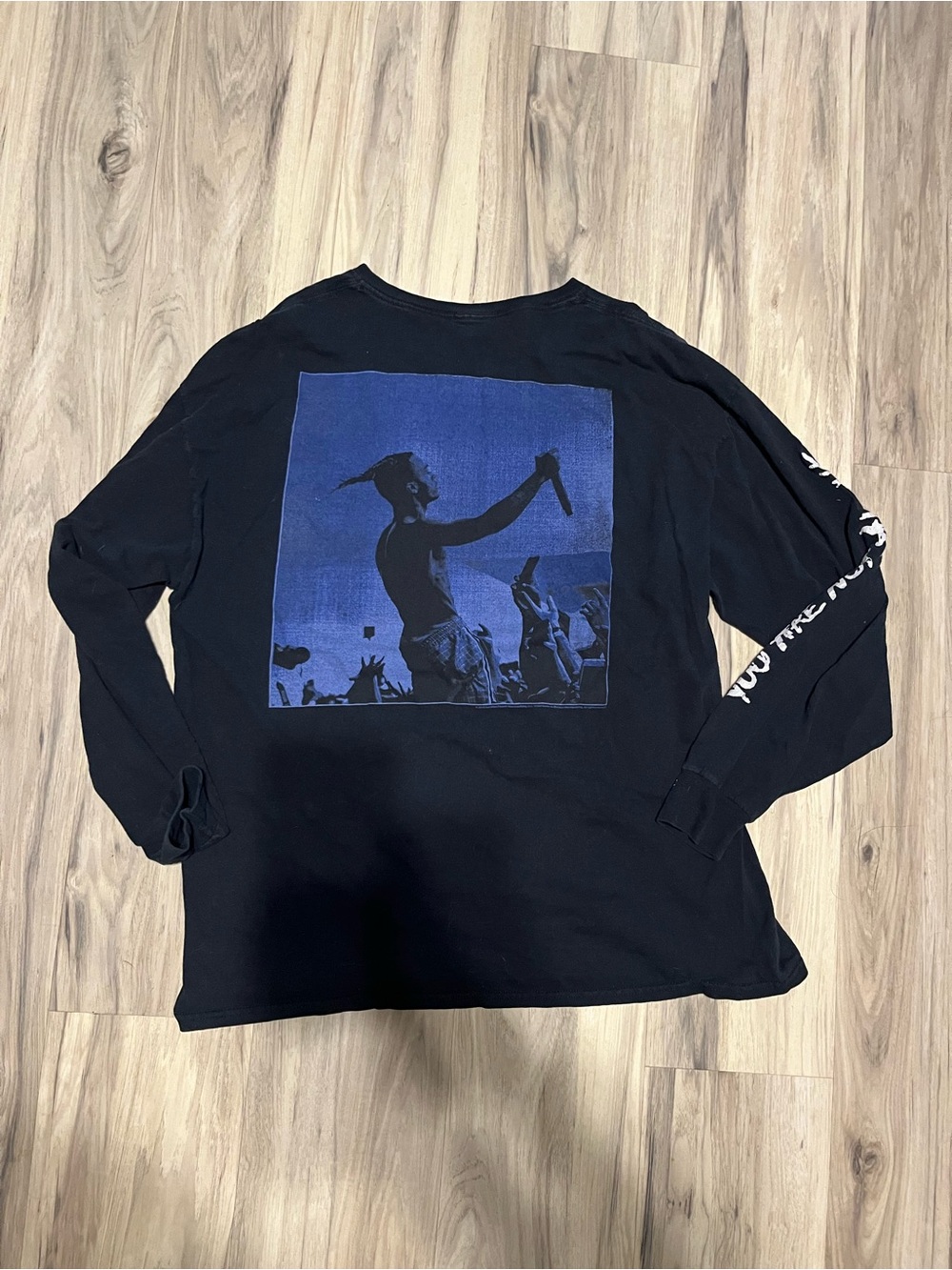 XXXTentacion You Are Not Alone Long Sleeve Concert Graphic Tee - Picture 3 of 7
